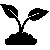 Un pictogramme représentant une plante