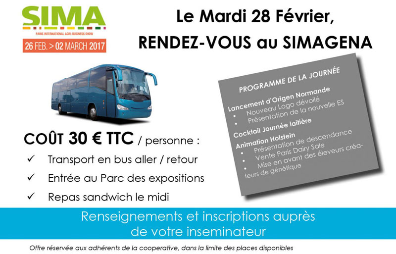 Affiche de l'offre SIMA pour les adhérents Origenplus