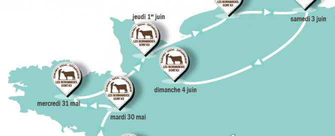 carte du rallye itinéraires bis 2017