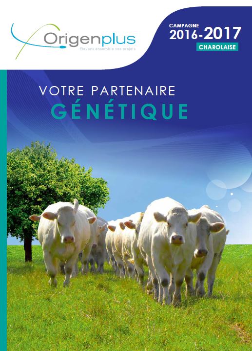 Couverture du catalogue Charolais de la campagne 2016 - 2017