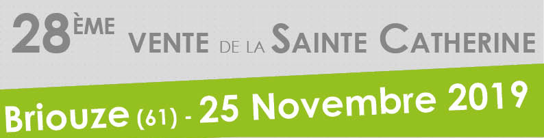 bandeau de la page de couverture du catalogue de la vente de Briouze 2019