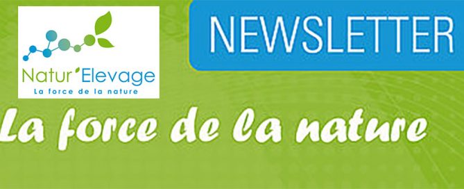 Bandeau de la newsletter Natur'Elevage