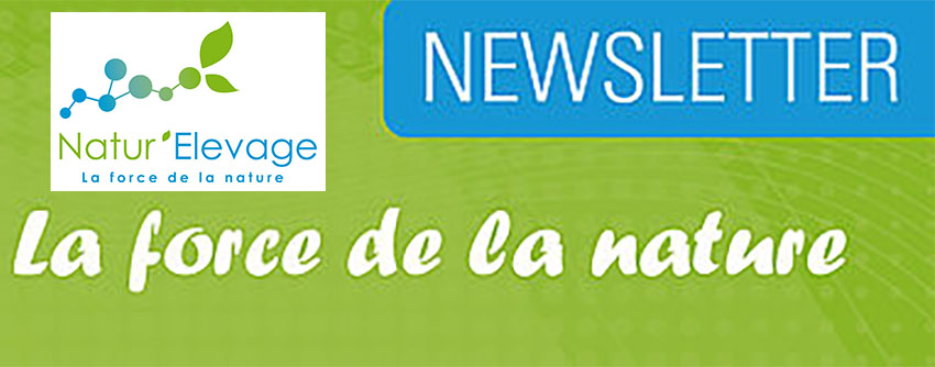 Bandeau de la newsletter Natur'Elevage