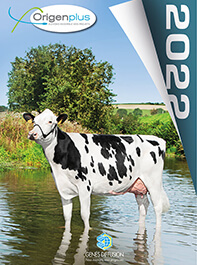 page de couverture du catalogue Prim'Holstein 2022-2023
