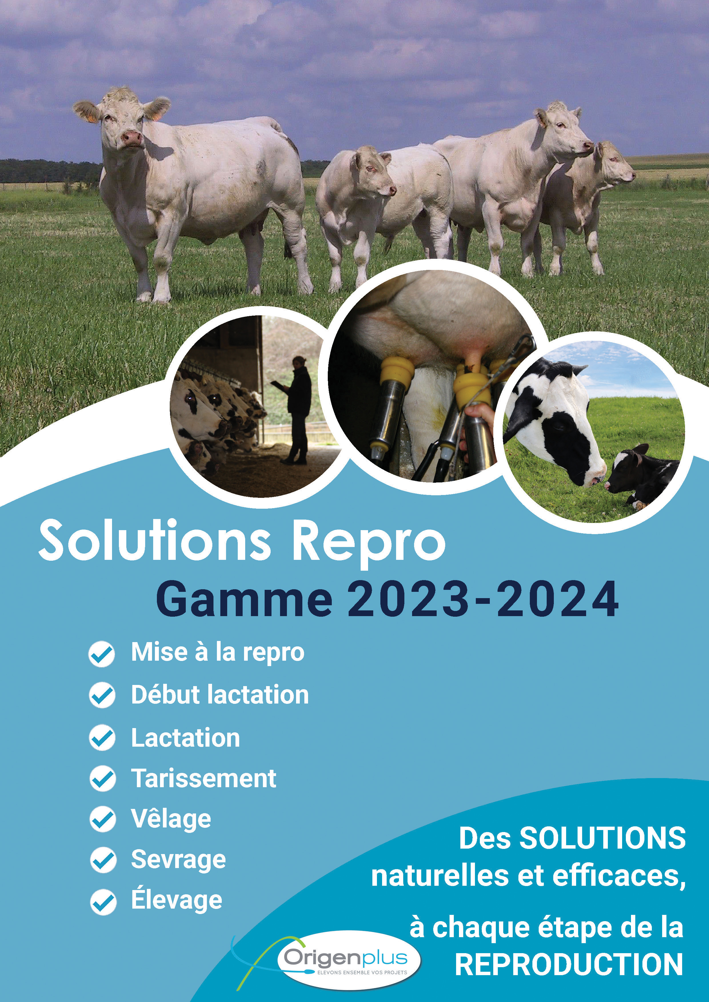 Page de couverture du catalogue Solutions Repro 2023-2024
