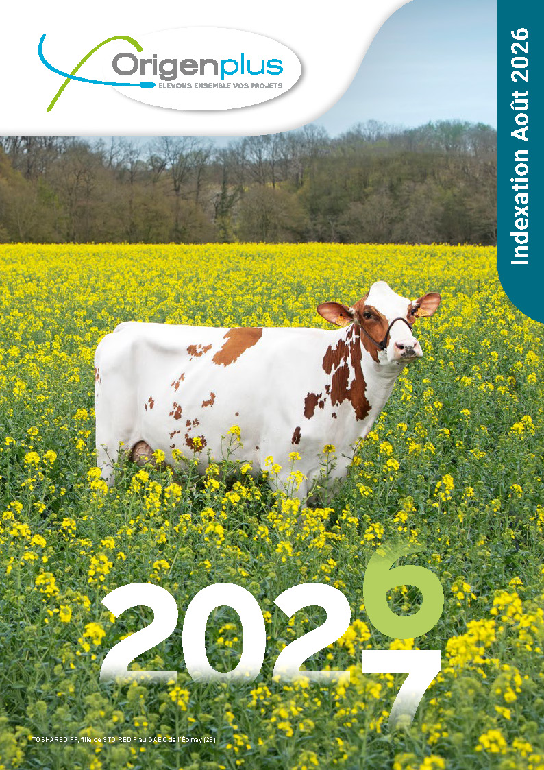 Page de couverture catalogue Holstein Août 2026